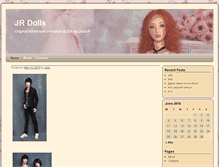 Tablet Screenshot of jrdolls.com